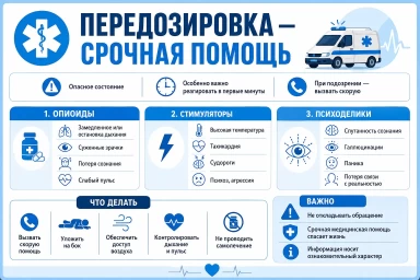 Помощь при передозировке в Котласе